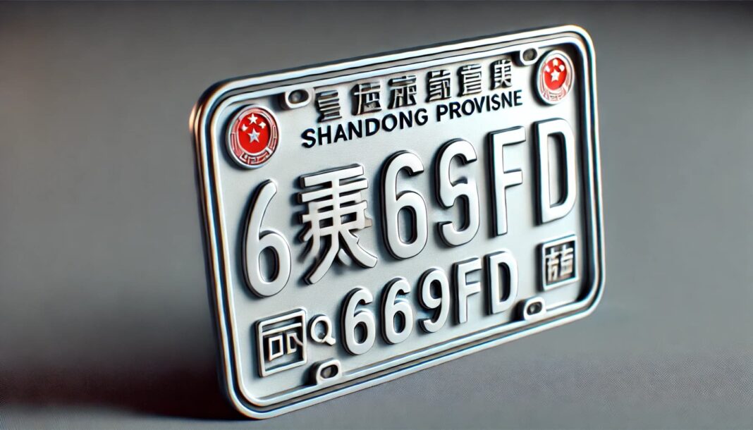 Understanding Q 669FD A Guide to China's License Plate System