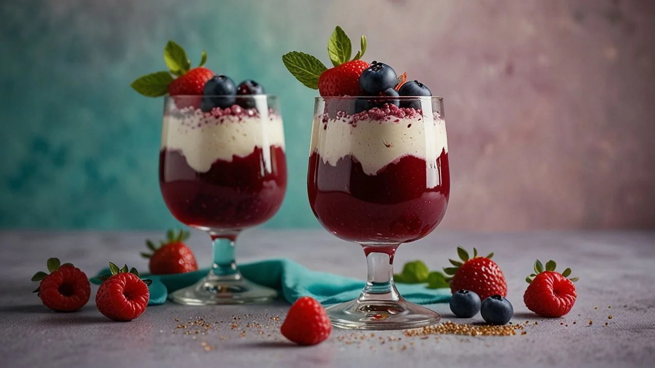 Cream Berry Fairy A Whimsical Dessert That Tells a Story
